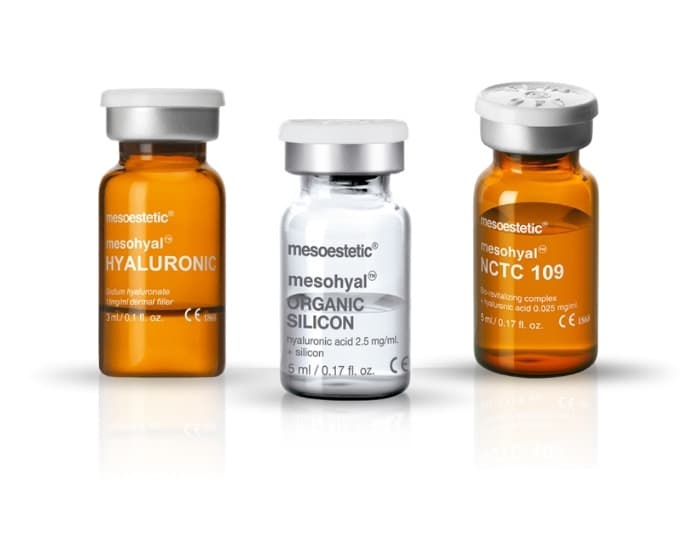 Mesohyal preparātu kombinācijas Dermapen procedūrai